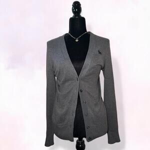 Abercrombie & Fitch Grey Cardigan